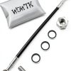 Motorcycle Brake Hose Extension WOWTK 25CM Universal Fit-6