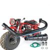 Mini Bike Exhaust SJVLXHI Machined Metal-1