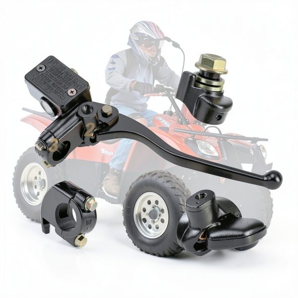 Suzuki ATV Brake Master Cylinder Replacement-2