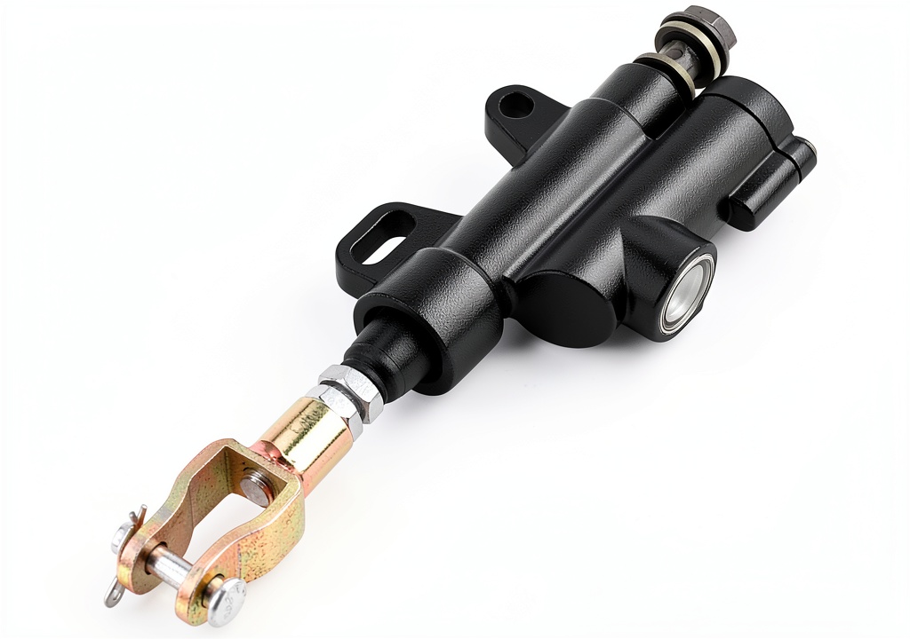 Slother rear brake master cylinder installed on a dirt bike