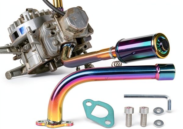Exhaust Pipe CMIYETO Upgrade Header Fin Design-4