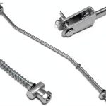 MOTOQUEEN Brake Rod for Kawasaki KLX110-0