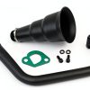 Mini Bike Exhaust SJVLXHI Machined Metal-0