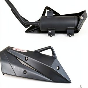 RedCap EXHS-T223 Scooter Header Tailpipe-0