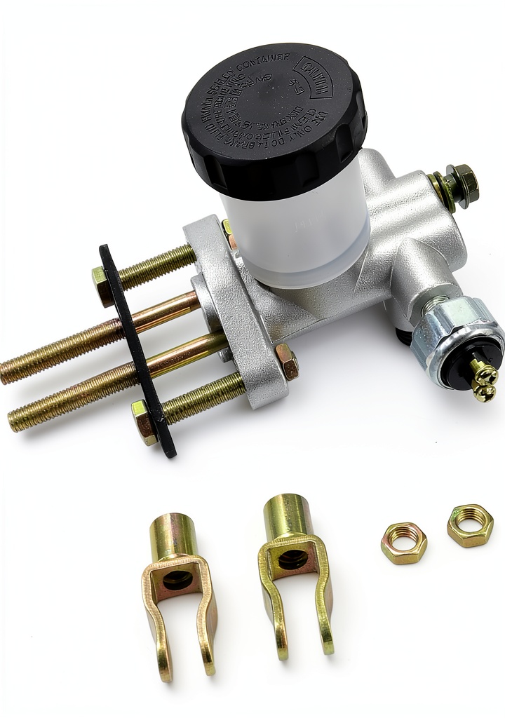SOLLON brake master cylinder installed on a motorcycle
