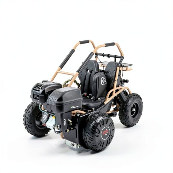 Mini Bike Exhaust SJVLXHI Machined Metal-7