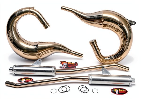 Vitos Performance Yamaha BANSHEE YFZ350 Header Bolt-On-0
