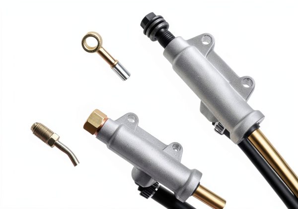 Polaris Rear Brake Master Cylinder Assembly by M MATI-2