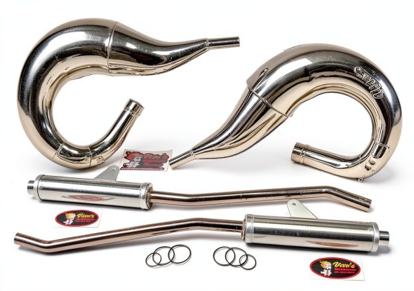 Vitos Performance Yamaha BANSHEE YFZ350 Header Bolt-On-5