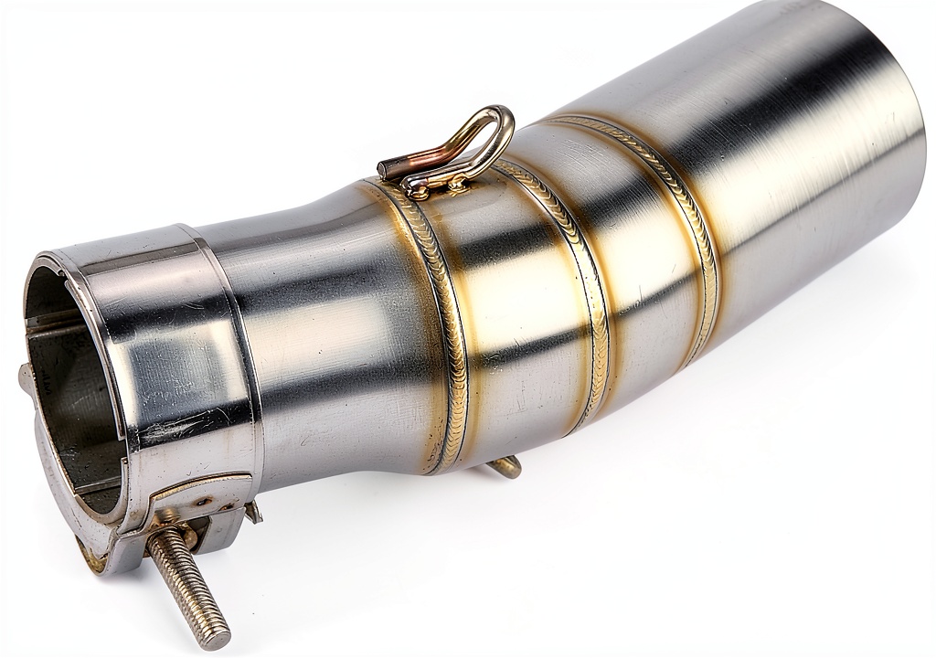 Mrisata header pipe installed on an ATV