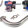 ARSPORT Powersports Headers & Mid-Pipes for DuroMax XP16HPE-0