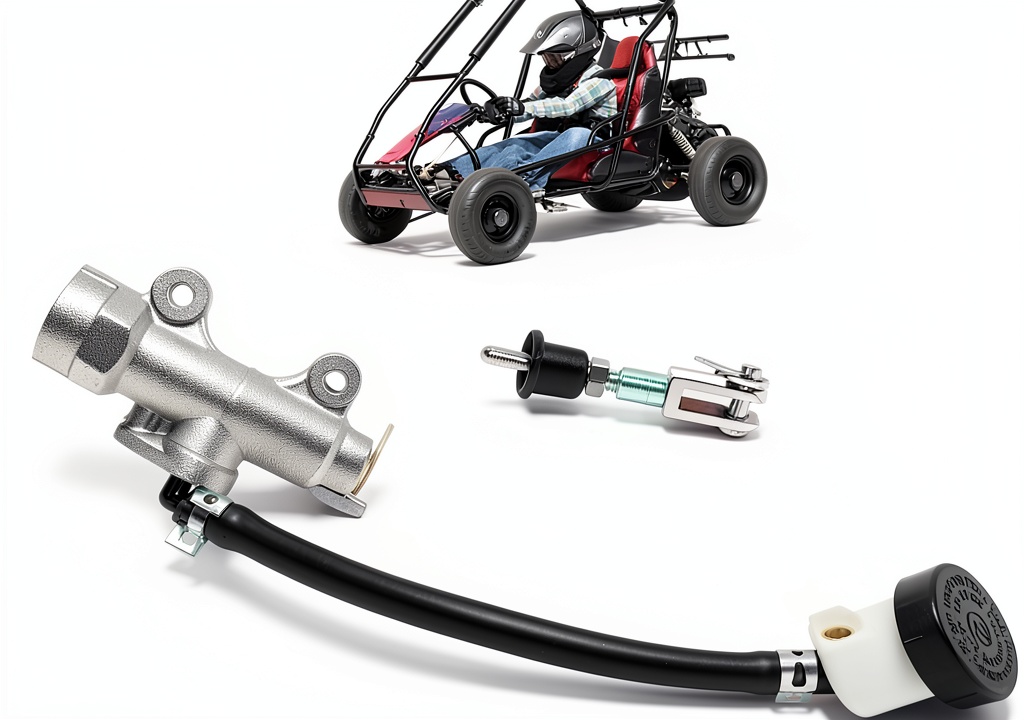 QYMOTO Go Kart Brake Kit components