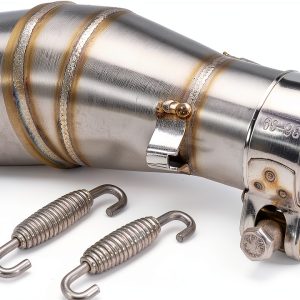 Kawasaki Ninja Exhaust Pipe Stainless Steel Clamp-On-0