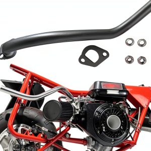 LOSTAR Powersports Headers & Mid-Pipes for Coleman CT200U/EX-0