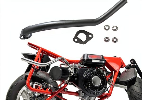 LOSTAR Powersports Headers & Mid-Pipes for Coleman CT200U/EX-0