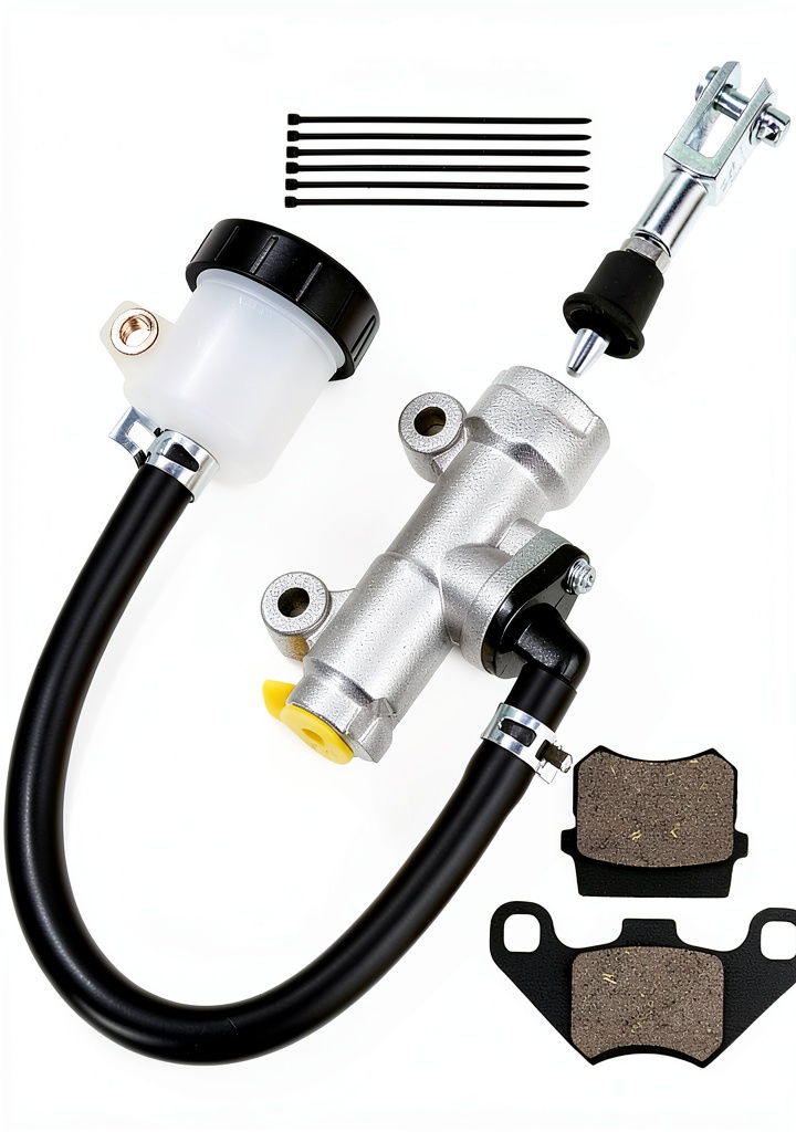Installing CILOYU brake master cylinder on a go‑kart