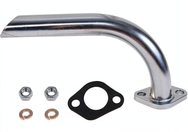 YHB Coleman CT200U-EX Minibike Exhaust Header 1" Tubing with Hardware-2