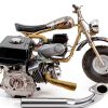 YOXUFA Mini Bike Exhaust YO-HEP-420 420cc Header with Heat Shield-2
