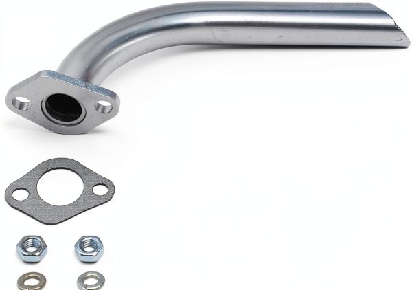 YHB Coleman CT200U-EX Minibike Exhaust Header 1" Tubing with Hardware-3