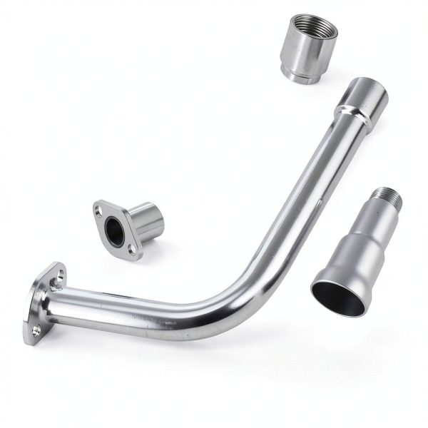 Exhaust Pipe MBGYL 2 Inch Raised Design for Mini Bike and Go Kart-4