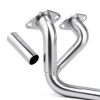 YOXUFA Mini Bike Exhaust YO-HEP-420 420cc Header with Heat Shield-4