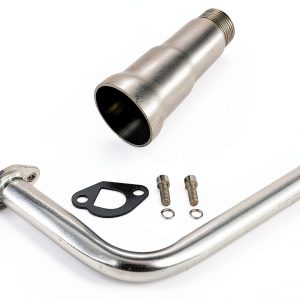 Exhaust Pipe MBGYL 2 Inch Raised Design for Mini Bike and Go Kart-0