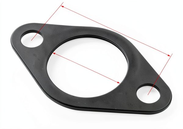 YOXUFA Mini Bike Exhaust YO-HEP-420 420cc Header with Heat Shield-5