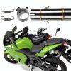 Motorcycle Exhaust Mid Pipe Maigoo Stainless Steel for Kawasaki Ninja-2