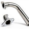 YOXUFA Mini Bike Exhaust YO-HEP-420 420cc Header with Heat Shield-1