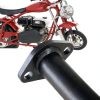 3 Stage Exhaust Header Pipe SJVLXHI 212cc Go Kart Painted Header for-4