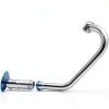SJVLXHI 3 Stage Exhaust Header for 212cc Go Kart Machined Aluminum-7