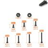 M3 Screw Kit 420pcs CARLWIN Premium Socket Head Screws Black-1