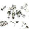 Taiss M3 M4 Screws Kit 405PCS Stainless Hex & Button Head Assortment-3