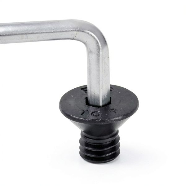 100 PCS M5 x 12mm Flat Head Socket Cap Screws Bolts, 10.9 Grade Carbon Steel Countersunk Allen Bolts, Full Thread, Black Coating, Screwdriver Included-3