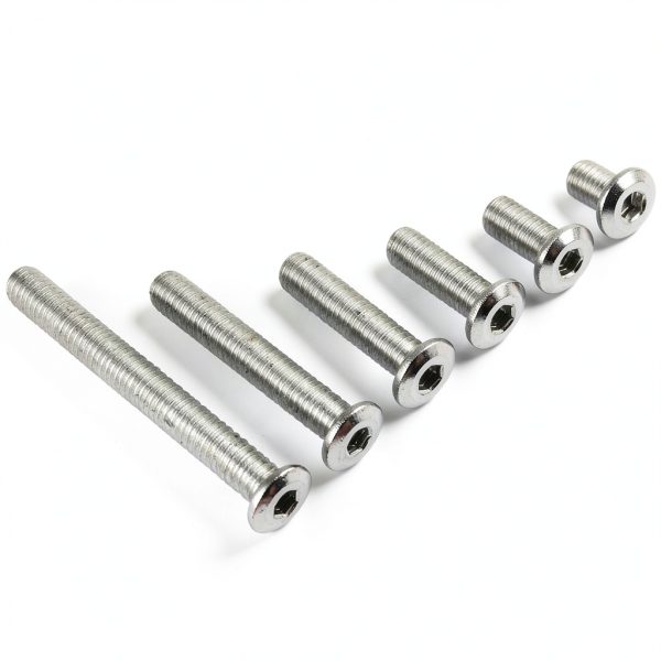 M6-1.0 x 15mm Hex Socket Screws – BNUOK Stainless Steel 20pcs incl Hex-3